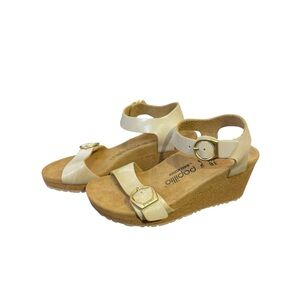Papillio Birkenstock Women's Cream Sandals size 39 Ladies 8-8.5 New